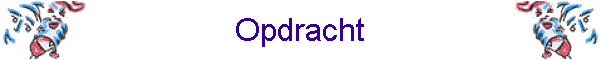 Opdracht
