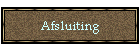 Afsluiting