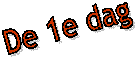 Voor dat we weg gaan