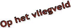 Op het vliegveld