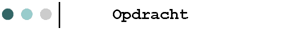 Opdracht