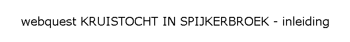 INLEIDING