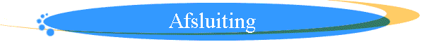 Afsluiting