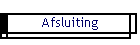 afsluiting