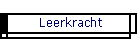 leerkracht