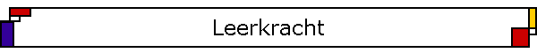 Leerkracht