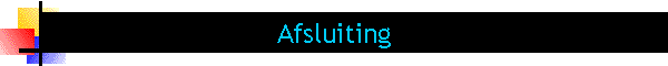 Afsluiting