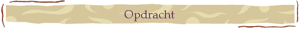 Opdracht