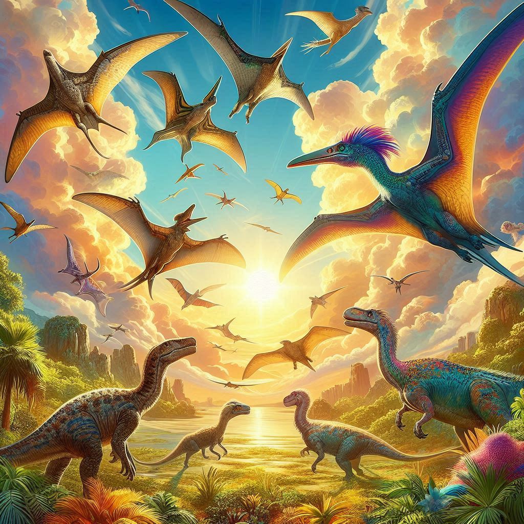 Vliegende dinosaurussen