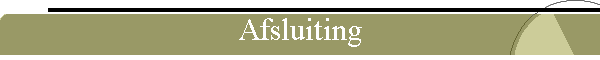 Afsluiting