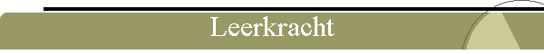 Leerkracht