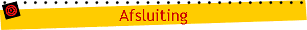 Afsluiting