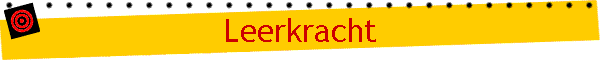 Leerkracht