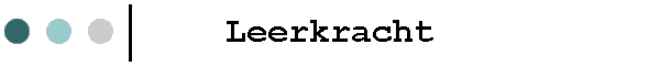 Leerkracht
