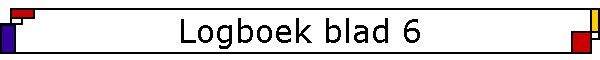 Logboek blad 6