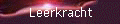 Leerkracht