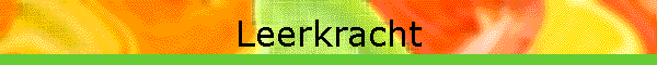 Leerkracht