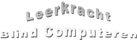 Leerkracht
Blind Computeren