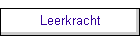 Leerkracht