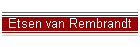 Etsen van Rembrandt
