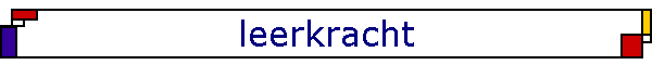 leerkracht