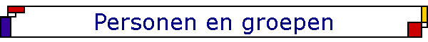 Personen en groepen