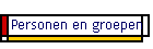 Personen en groepen
