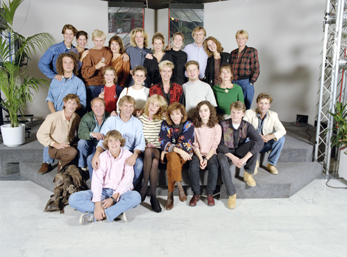 De cast van de eerste serie (1990) van Goede Tijden, Slechte Tijden.